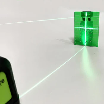 1 BUC Carte Țintă Farfurie Lase Nivel De Linie de Lasere Reflectorizante Magnetic Placă Țintă cu Laser Plastic Lase Carte Țintă Placa