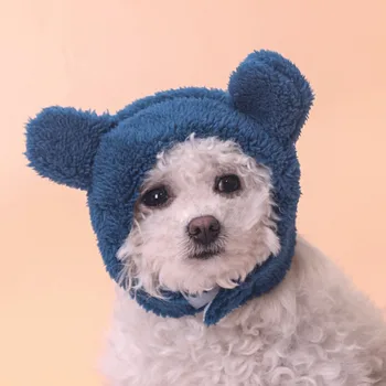 1 BUC Ușor poartă Câinele Pălărie de Companie Pălării de Lână Pisica animale de Companie articole pentru acoperirea capului Capac Cosplay Desene animate Consumabile pentru animale de Companie Cald