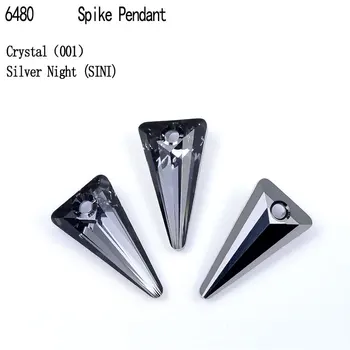 1 bucată) cristal 6480 Spike pandantiv margele stras pentru bijuterii DIY face