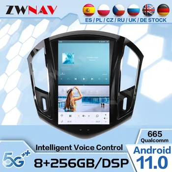 1 Din 128G Tesa - Ecran Pentru Chevrolet CRUZE 2012 2013 2014 2015 Android 9 Mașină Player Multimedia Navigatie GPS Radio Stereo Unitate