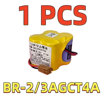 1 PACHET Original, NOU, BR-2/3AGCT4A 6V 4400mAh PLC Baterie Cu Centura Maro Cârlig Plug Cu LOGO-ul