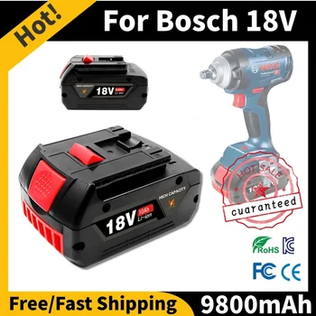 10000mAh baterie pentru Bosch 18V baterie Reîncărcabilă instrument de Putere de Rezervă 10.0 ah Portabil de Înlocuire BAT609 BAT619