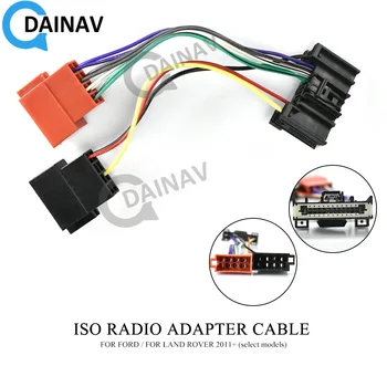 12-140 ISO Radio Adaptor pentru FORD pentru LAND ROVER 2011+ (la anumite modele) fișa Fasciculului de Cabluri a Duce război de Țesut Cablu Plug