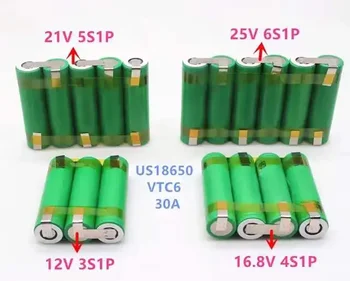 12V 18650 VTC6 baterie de 3000mAh 30amps pentru 12.6 v șurubelniță cu acumulator weld sudură bandă 3S1P 12.6 v acumulator (personaliza)