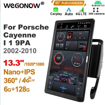 13.3 Inch Ownice 1Din Android 10.0 Radio Auto 360 Panorama pentru Porsche Cayenne I 1 9PA 2002-2010 Auto Audio SPDIF 4G LTE NU DVD