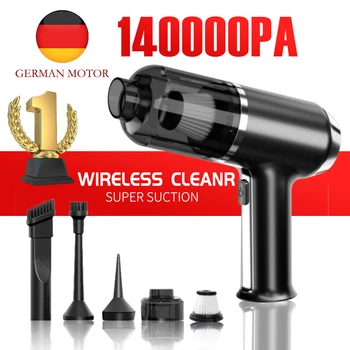 140000PA Mașină Aspirator Puternic de Aspirație Portabile de Puternicul Mini ventilator pentru Electrocasnice Wireless Curat