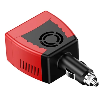 150W Putere Invertor Cu 2.1 Porturi USB de Încărcare Convertor de Putere Pentru Masina