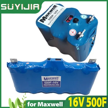 16V 500F 2.7 V 3000F Auto Redresoare cu Egalizare de Bord de Afișare Tensiune Condensator Audio Potrivit pentru Maxwell Super-Condensator