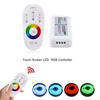 18A 2.4 G RF Control Schimbătoare Canal Wireless LED-uri Controler Touch Screen Benzi cu LED-uri Controler de la Distanță