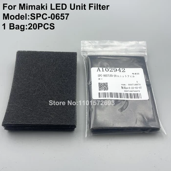1Bag Original LED-UV Unitate Burete Filtru de Mimaki UJF3042 UJF-3042FX UJF-3042HG UJF6042 UJF-A3 Printer Filtru de Bumbac SPC-0657