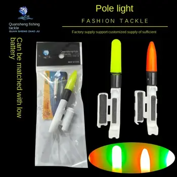 1buc Pescuit Electronic Tija Stick Luminos cu LED Detașabil, rezistent la apa Float Aborda Noapte Aborda Plastic Electronice Polul Lampa