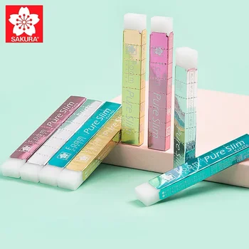 1buc Sakura Pure Slim Eraser Super Curat, Fără a lăsa Urme Nici Resturi de Artă Elevii Schiță Pictura Examen Dedicat