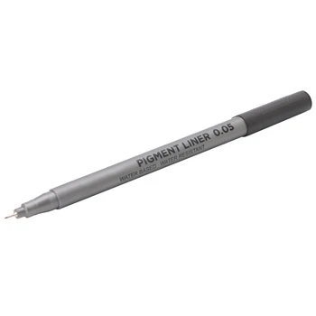 1X Negru Bine o Linie de Creion rezistent la apa de Scris, Marker Schiță de Artă Pixuri 0,05 mm