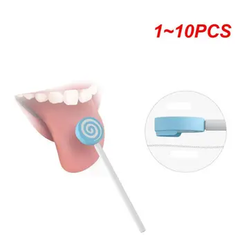 1~10BUC Y-Kelin Lollipop Copilul Limba Sraper Copil Racleta Copii Filtrului de Igienă Orală a Elimina Limba Acoperire