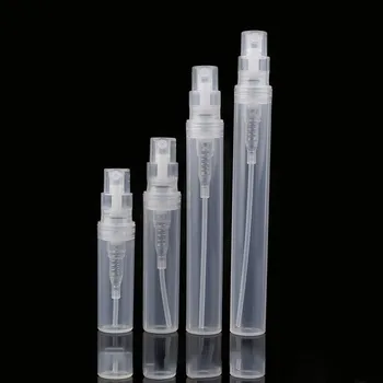 2/3/5ml Sticle de Parfum Mini Plastic Transparent Sticla cu Pulverizator Reîncărcabile Cosmetice Atomizoare de Călătorie Portabil Container de Proba