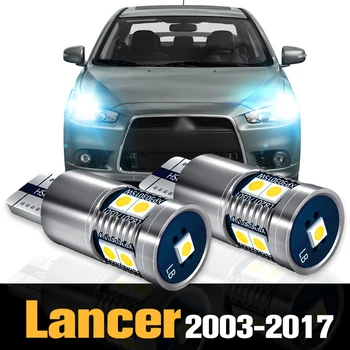 2 buc LED-uri Canbus-ul creatininei Lumina Lămpii de Parcare, Accesorii Pentru Mitsubishi Lancer 2003-2017 2008 2009 2010 2011 2012 2013 2014 2015