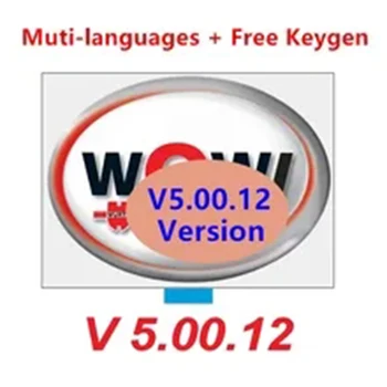 2023 Fierbinte WOW 5.00.12 R2 Software mai multe limbi, Cu acces Gratuit la Keygen WOW 5.00.12 Pentru Vd Tcs Pro pentru Delphis pentru DS150e pentru Multidiag