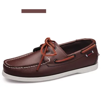 2023 Pantofi pentru Bărbați la Modă Mocasini Confortabile din Piele de Conducere Pantofi Casual pentru Bărbați Slip-On Pantofi Casual Mocasini de Mers pe jos