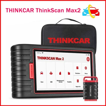 2023 THINKCAR ThinkScan Max2 Completă a sistemului Instrument de Diagnosticare Auto MAX2 OBD2 Scanner Free Lifetime Update ECU Codificare PK ThinkTool Mini