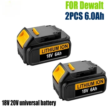 2024 Upgrade 20V 6.0 Ah DCB200 Înlocuire Baterie Li-ion pentru DeWalt MAX DCB205 DCB201 DCB203 instrument de putere Baterii