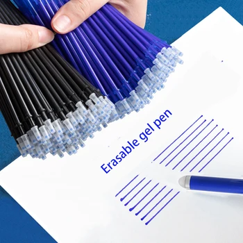 20buc/set Magie Erasable Pen Rezerve Tija de 0,5 mm Biroul Gel Lavabil Mâner Albastru Rosu Negru de Cerneală Școală, Scris de Papetărie