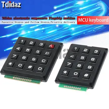 3*4 4*4 Matrix Switch Keyboard Tastatura Matrice Modulul ABS Plastic Chei 4x4 3x4 12 16 Cheie Buton Comutator Membrana DIY Kit pentru Arduino