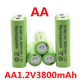 3800mAh AA 1.2 V acumulator Ni-MH baterie reîncărcabilă pentru control de la Distanță Jucărie Acumulatori AA 1.2 v 3800mah baterie