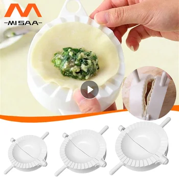 3pcs Găluște Mucegai Aluat de Presă Gadget-uri Pentru Gătit Găluște DIY Ușor de Gătit produse de Patiserie Mâncare Chinezească Jiaozi Filtru de Instrumente de Bucatarie