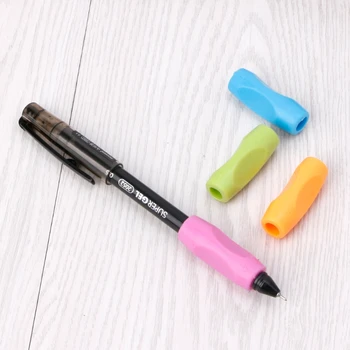 4 Buc Silicon Titularii de Creion pentru Copilul Scrisul Corectarea Posturii Creion Ergonomic de Prindere Universal Scris de Ajutor