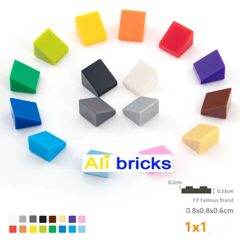 400buc DIY Blocuri Figura Buna Conice Cărămizi 1x1 Educative Jucarii Creative pentru Copii Dimensiuni Compatibile Cu 54200