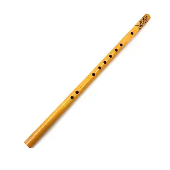44CM de Înaltă Calitate, Flaut de Bambus Profesionist Instrument Muzical de Suflat din lemn cu 6 Găuri Chineză Tradițională Dizi Verticale Flauta Recorder