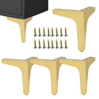 4buc Cabinet Dulap Grele Living DIY T Forma Modernă Cu Șuruburi din Oțel Laminate la Rece Universal Canapea extensibilă de Mobilier Picior