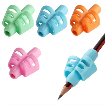 4buc TPR Moale Creion Lipici Mânere pentru Rechizite Scrierii de mână pentru Copii