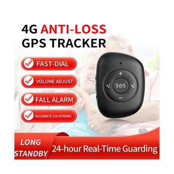 4G Mini GPS Tracker Compatibil cu LTE/WCDMA 3G/2G GSM SOS de Alarmă de Voce cu Două sensuri de Urmărire Artefact Breloc Localizare