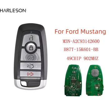 5 Buton Pentru Ford Mustang 2017+ Smart Keyless Cheie Cu 902 Mhz PCF7953P FCC Numărul M3N-A2C93142600 JR3T-15K601-BC