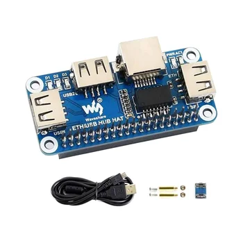 5V RJ45 Ethernet HUB USB Module PĂLĂRIE placă de Expansiune Scut Starter Kit pentru RPI Raspberry Pi Zero W WH 2W 2 3B Plus