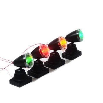 6PCS/Lot cu Fir SMD Led-uri Lampă de Modele Pre-lipite Micro Litz Pentru Tren de cale Ferată Diorama Peisaj de Trafic de Iluminat