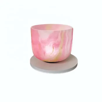8 Inch Handpainted Sunet De Cristal Cântând Bowl Pentru Frecvența De Vibrație Terapie De Vindecare