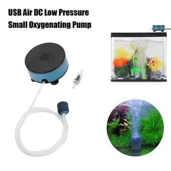Accesorii acvariu USB cu Aer curent continuu de Joasă Presiune Mică de Oxigenare Pompa de Oxigen Aparat de Oxigenare Piscină Interioară Liniștită DC Gaze
