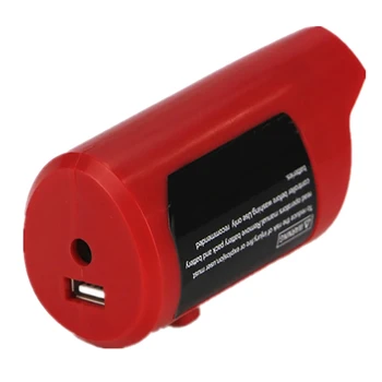 Acumulator portabil Adaptor Dispozitiv USB Încărcător Cu DC Port USB Pentru Milwaukee 12V Baterie cu Litiu,Taxa Pentru Telefon Usor de instalat