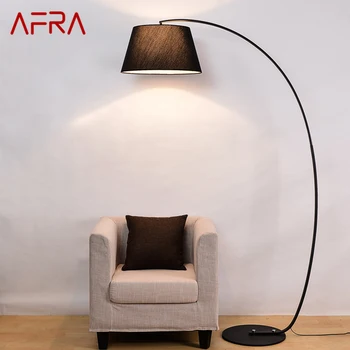 AFRA Nordic Pescuit Lampa de Podea Moderne de Viață de Familie Camera de Lângă Canapea Creative LED Decorativ în Picioare Ușoare