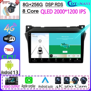 Android 13 Radio Auto Multimedia Player Video de Navigare GPS Pentru Suzuki Alto 2009 - 2017 5G WIFI 4G BT Cap, Unitatea 2din dvd 2din