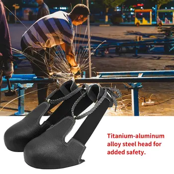 Anti-zdrobitor rezistente la Alunecare Steel Toe Pantofi de protecție Capac Universal Industria de Protecție Galoși Unisex Protector Îndoire Overs