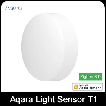 Aqara Senzor de Luminozitate T1 Senzor de Lumină Zigbee 3.0 Magnetic de Automatizare acasă Inteligent Detector de Lumină de Control APLICAȚIE Funcționează Cu Gateway