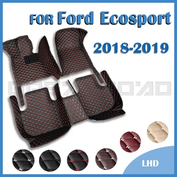 Auto Covorase Pentru Ford Ecosport 2018 2019 Auto Personalizate Picior Tampoane De Automobile Covor De Acoperire Accesorii De Interior