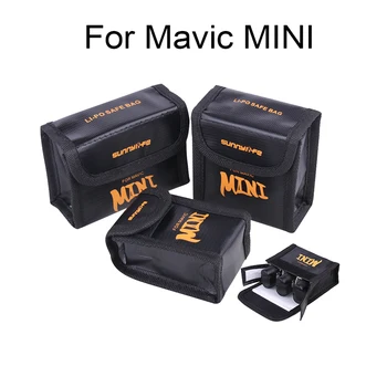 Baterie de Siguranță Sac pentru DJI Mavic Mini /Mini 2/SE Drone Baterie de Stocare Explozie-dovada Transport Protector Accesorii