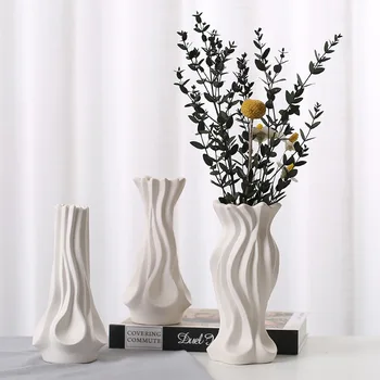 Buchet Forma Ceramica Vaza De Flori De Interior Ceramica Denaturare Vaza Living Art Decor Mobilier Ornament Homeware Ambarcațiuni