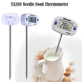 Bucătărie Alimentare Ulei Termometru Electronic de Citire Instantanee Carne Tester de Temperatura cu Sonda de Ac pentru Bucatarie preparate la Grătar