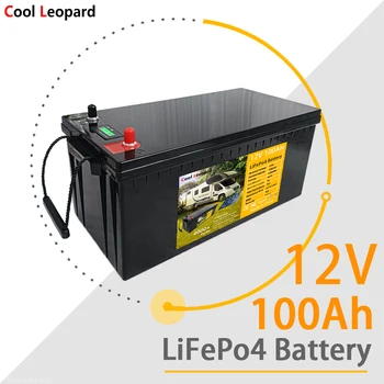Built-In BMS de Generare a energiei Solare Sistemul De LiFePO4 Baterie Solara 12V 100Ah Este Potrivit Pentru Standby de Alimentare De RV