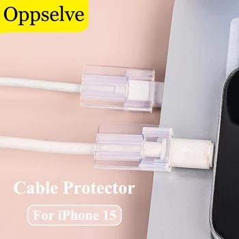 C USB Cablu de Încărcare de Protecție Clip Transparent de Silicon Cablu de Date Protector Wire Wrap Shell Pentru Apple iPad Taxa Kabel Bobinator